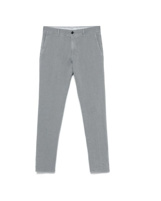 Incotex Chinos in het Gray voor heren