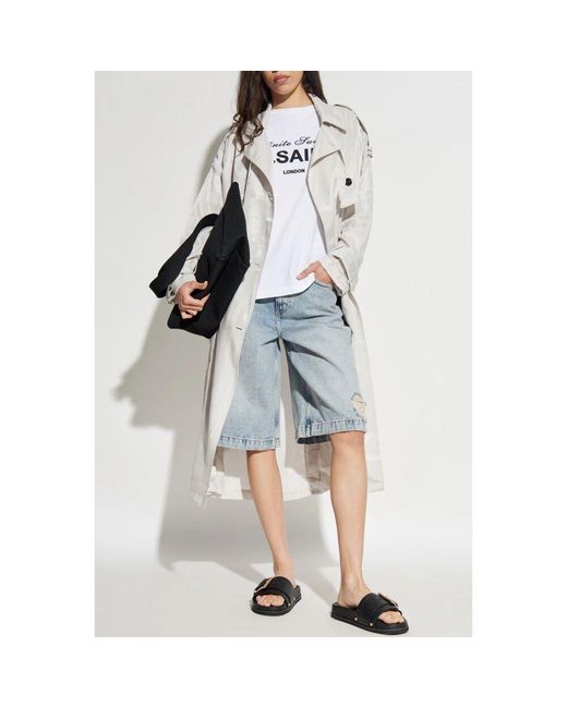 Denim Shorts AllSaints de color Blue