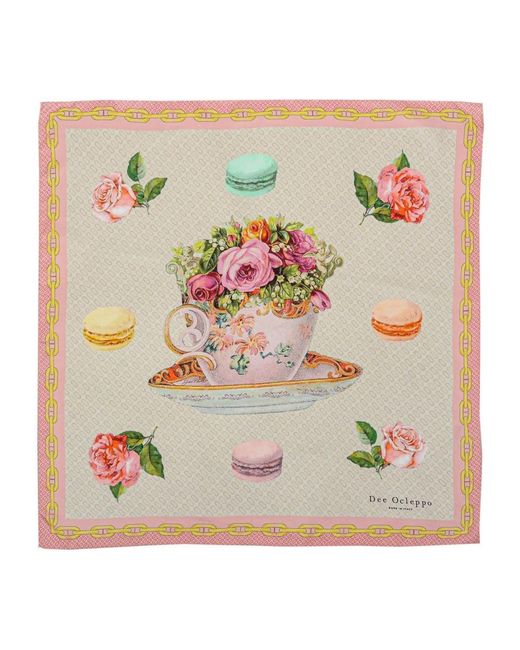 Dee Ocleppo Multicolor Silk Scarves