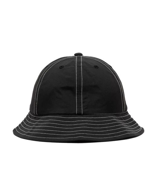Obey Accessoires ,Zwart ,Nylon Nylon Unstructured Bucket Hat in het Black voor heren