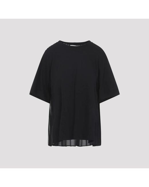 Sportmax Black T-Shirts