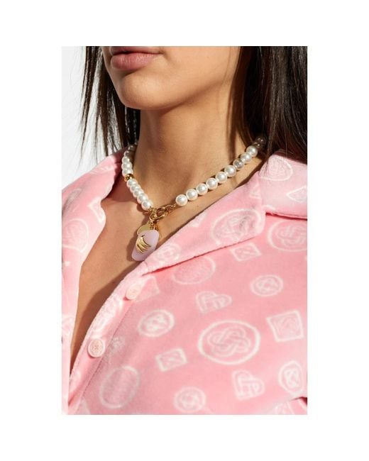 Casablanca Metallic Necklaces