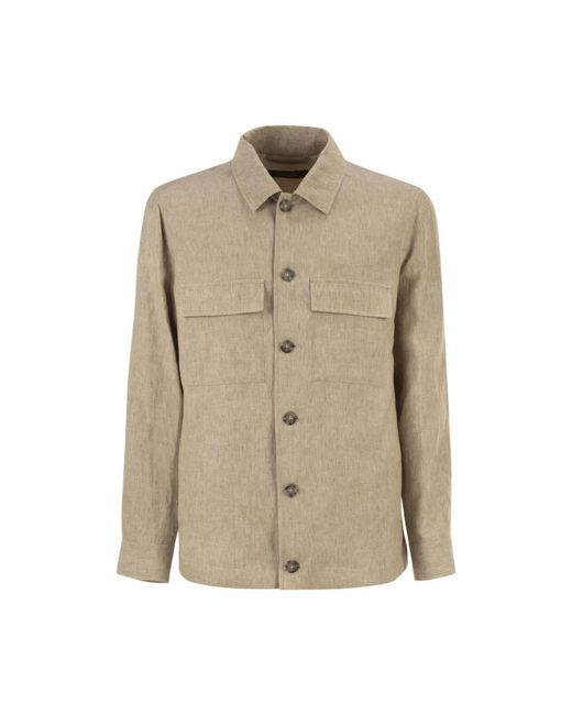 Peserico Natural Light Jackets for men