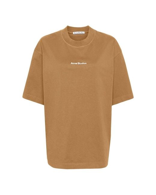 Acne Brown T-Shirts for men