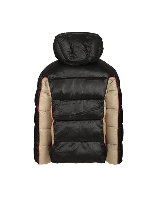 DIESEL Black Winter Jackets for men
