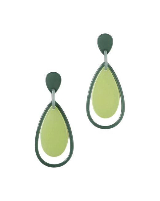 Emporio Armani Green Earrings