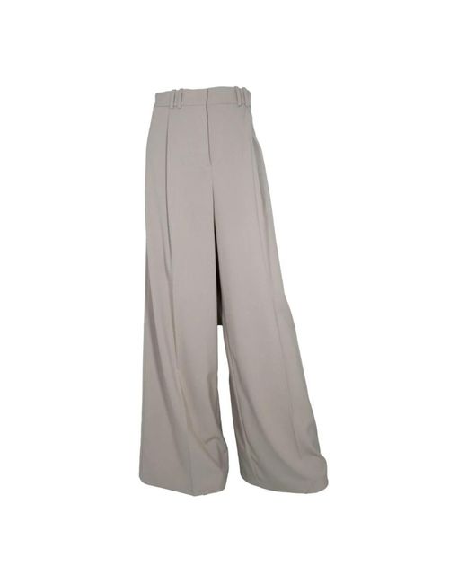 Wide Trousers di Kaos in Gray