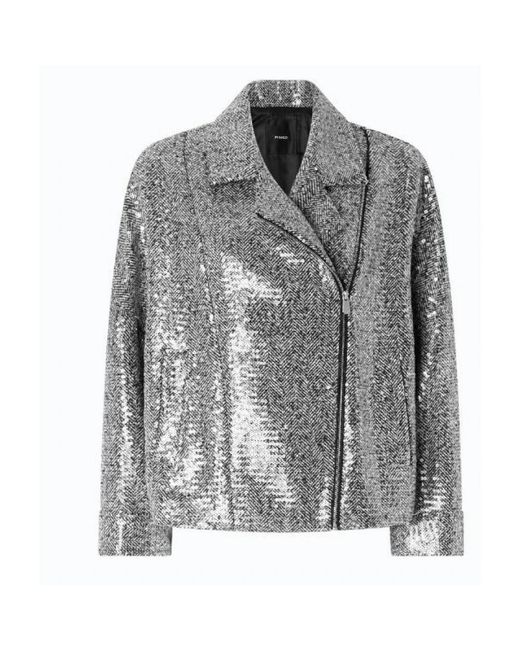 Light Jackets Pinko de color Gray