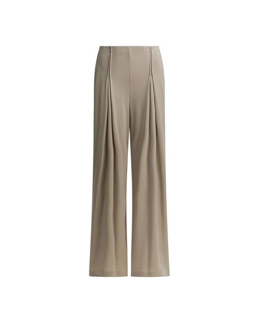 Max Mara Natural Wide Trousers