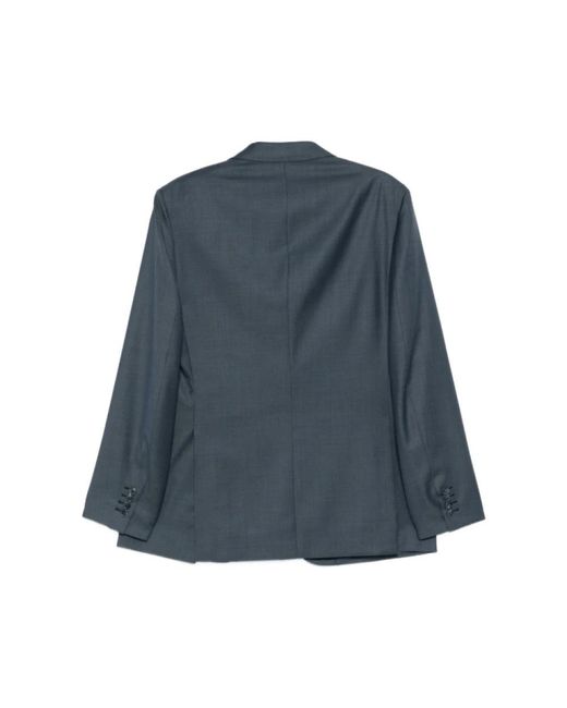 Brioni Blue Single Breasted Suits for men
