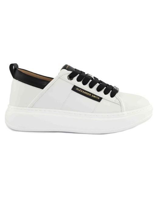 Alexander Smith White Sneakers for men
