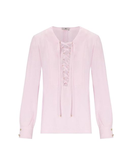 Elisabetta Franchi Blouses in het Pink