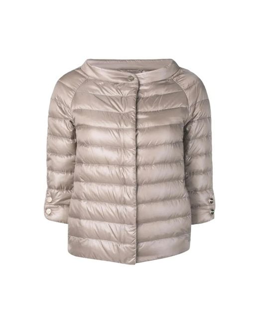 Down Jackets Herno de color Gray