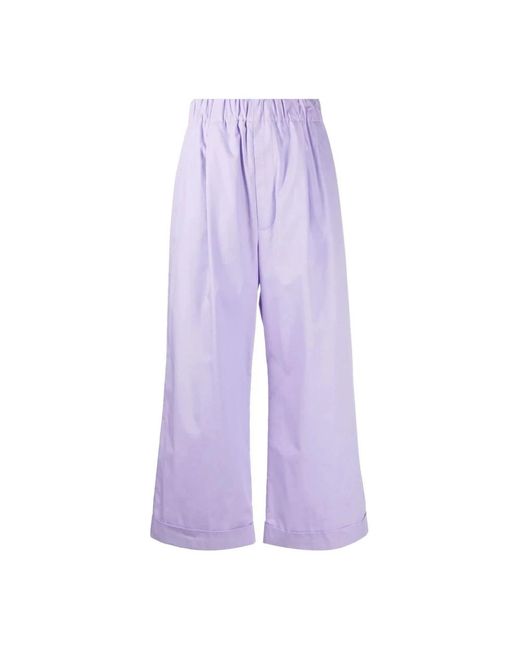 Jejia Purple Wide Trousers
