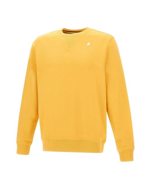 K-Way Yellow Sweatshirts for men