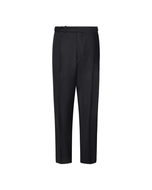 Franzese Collection Black Suit Trousers for men