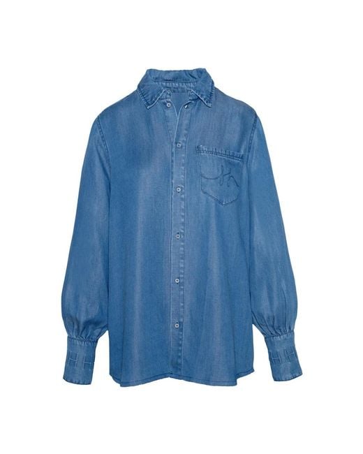 Hèst Blue Denim Shirts