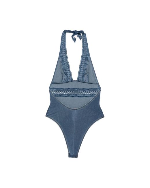Ermanno Scervino Blue Swimsuits
