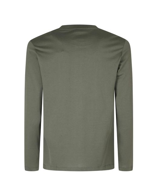 Roberto Collina Girocollo Ml in het Gray voor heren