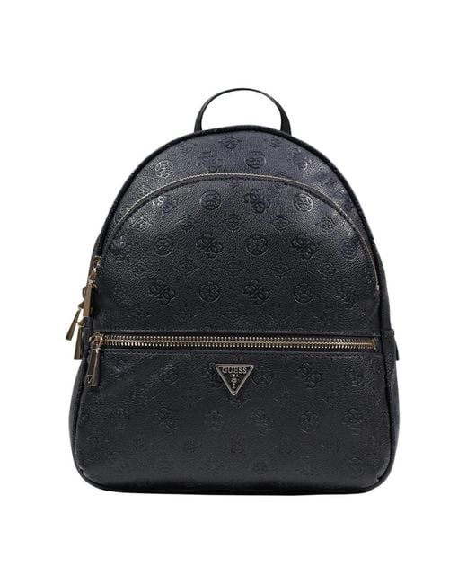 Guess Black Backpacks