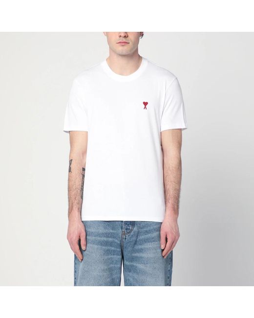 T-Shirts AMI de hombre de color White
