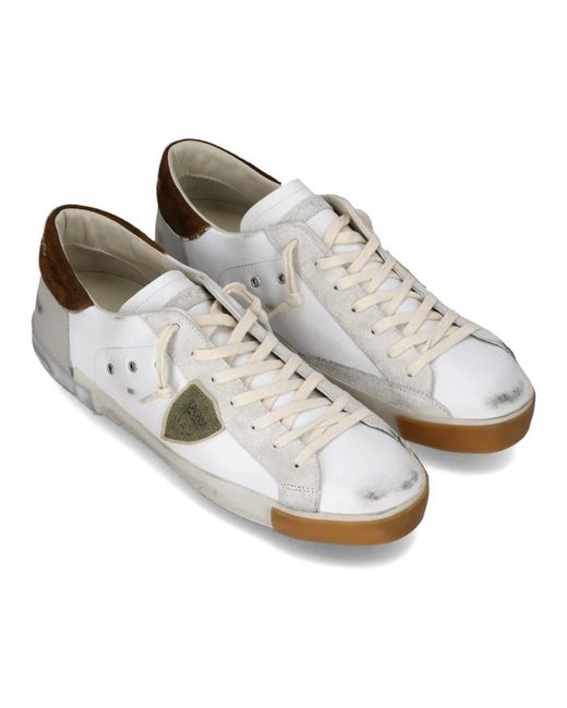 Philippe Model White Sneakers for men
