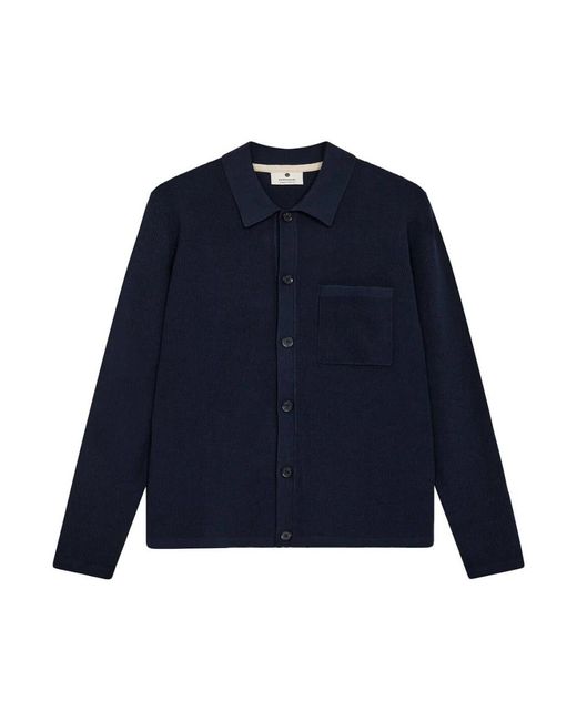 Cardigans Anerkjendt de hombre de color Blue