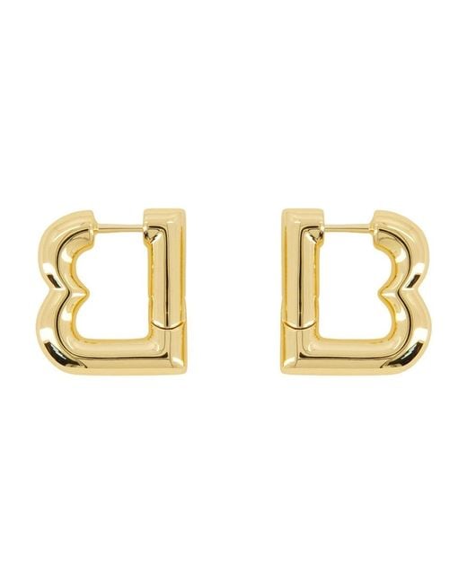 Balenciaga Metallic Earrings