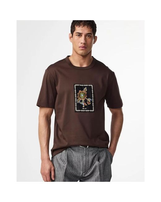 NN07 Brown T-Shirts for men