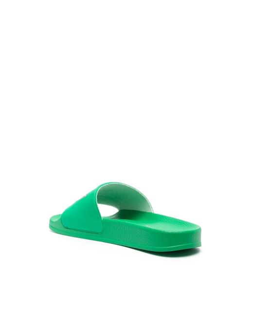 Chiara Ferragni Green Bright slider sandalen