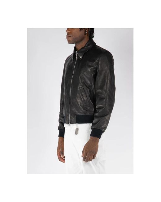 Covert Biker Jas in het Black voor heren
