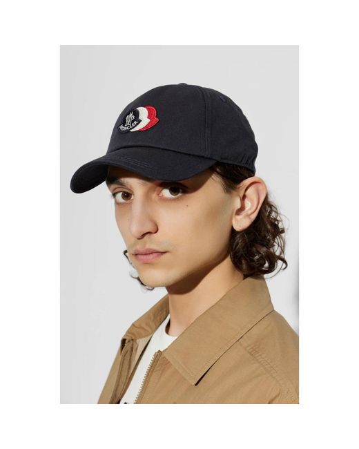 Moncler Blue Caps for men