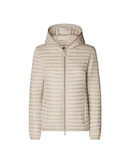 Save The Duck Down Jackets in het Natural