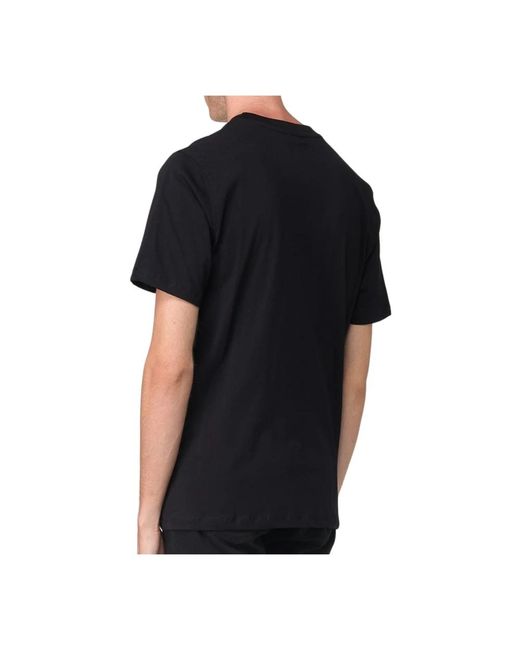 DISCLAIMER Tops ,Zwart ,Katoen T-Shirt Maglia Jersey 55123 in het Black voor heren