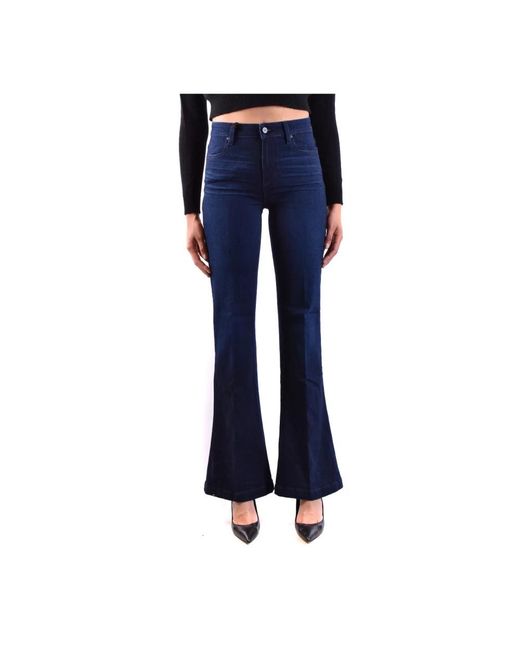 PAIGE Flared Jeans in het Blue