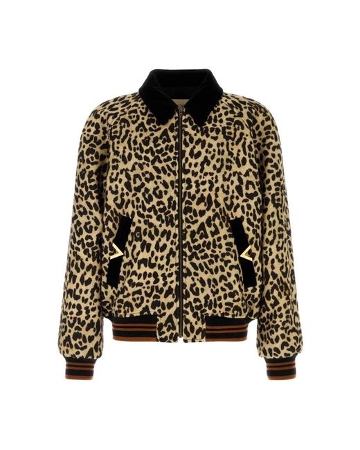 Valentino Garavani Black Bomber Jackets for men