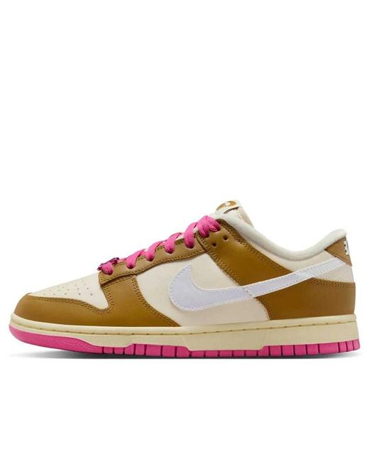 Nike Brown Niedrige Se Stylische Sneakers