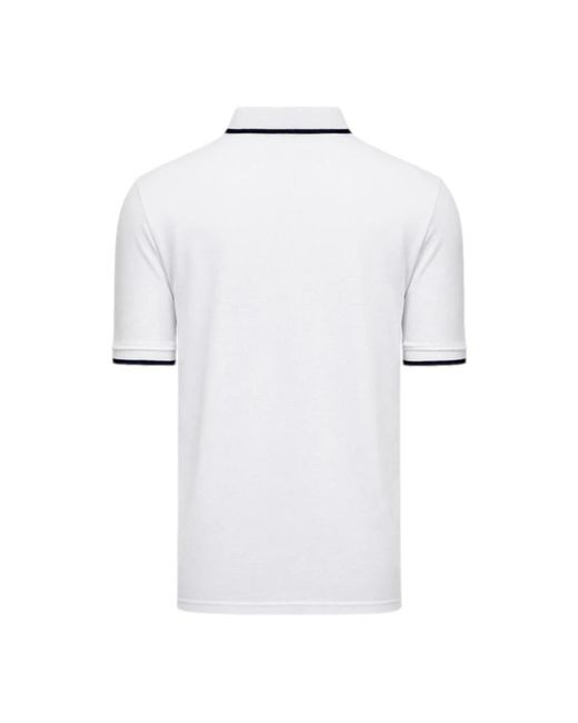 Aeronautica Militare White Polo Shirts for men