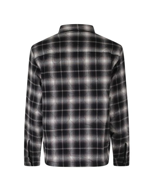 Represent Gestepptes Hemd in Black für Herren