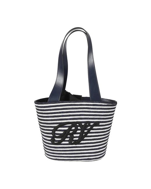 Roger Vivier Black Shopping Bags