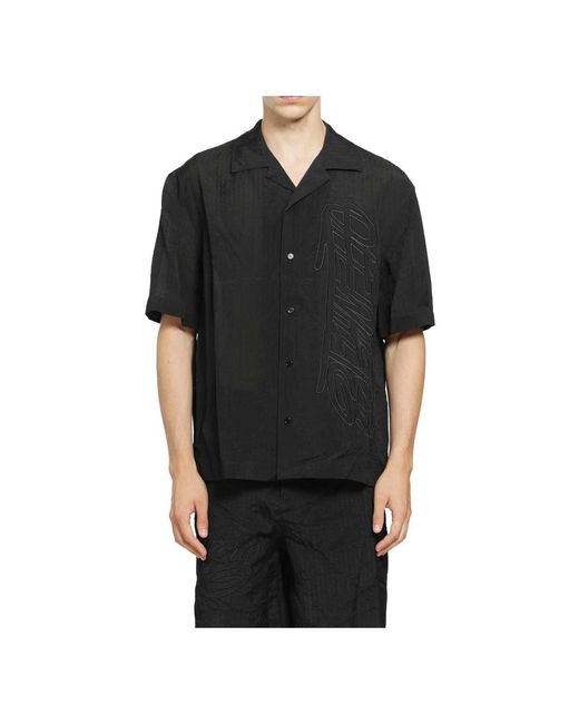 Off-White c/o Virgil Abloh Black Short Sleeve Shirts for men