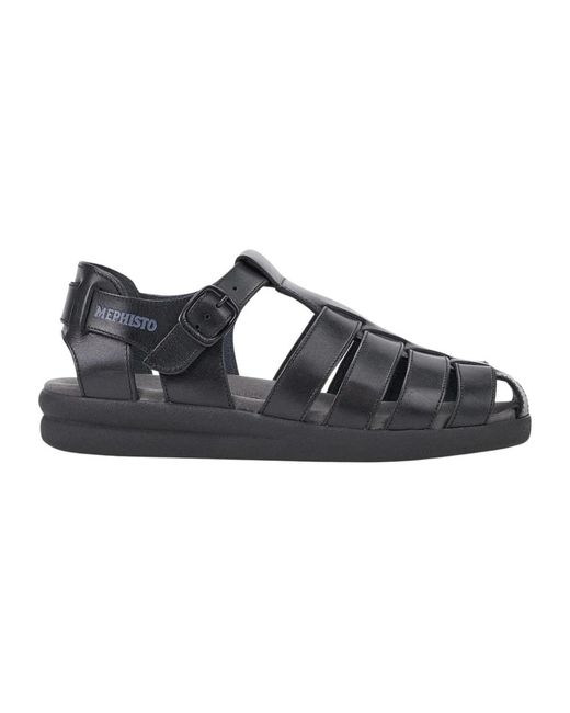 Mephisto Stylische sandale in Black für Herren