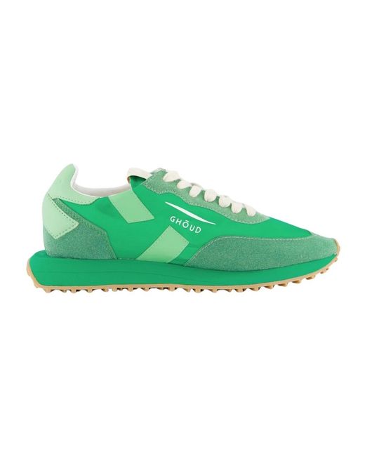 GHOUD VENICE Green Sneakers