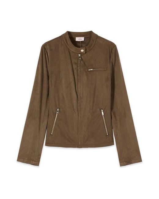 Oltre Leather Jassen in het Green