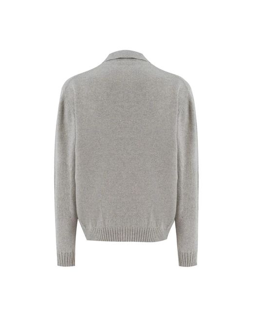 Sease V-Neck Truien in het Gray voor heren