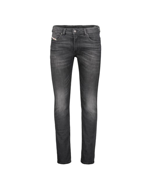 DIESEL Gray Slim-Fit Jeans for men