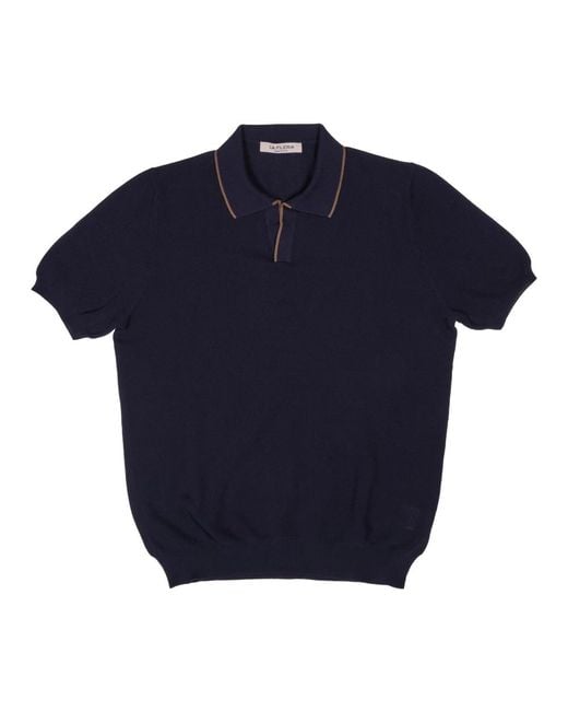 Polo Shirts La Fileria pour homme en coloris Blue