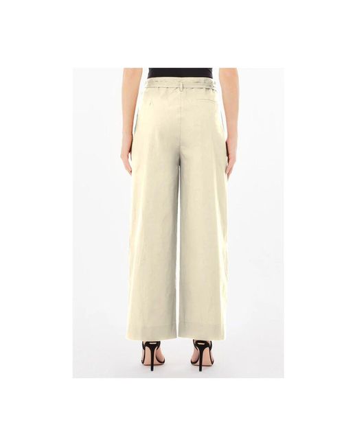 Wide Trousers di Liu Jo in Natural