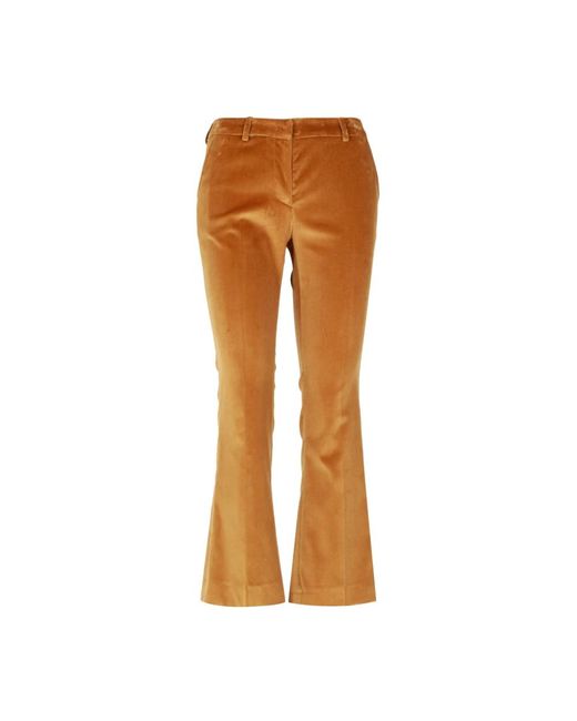 PT Torino Wide Trousers in het Brown
