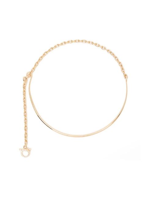 Ferragamo Metallic Necklaces